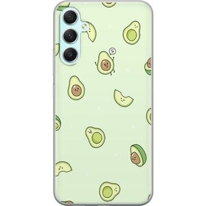 Samsung Galaxy A34 Transparent Mobilskal Avokado