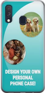 Designa ditt eget Samsung Galaxy A40 Genomskinligt Skal