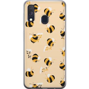 Samsung Galaxy A40 Läpinäkyvä Puhelinkotelo Humlor