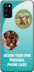 Designa ditt eget Samsung Galaxy A41 Genomskinligt Skal