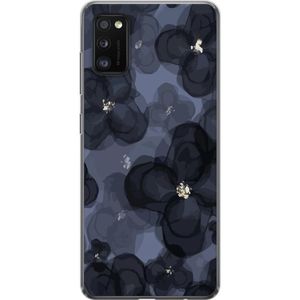 Samsung Galaxy A41 Gjennomsiktig Telefondeksel Blomsteräng
