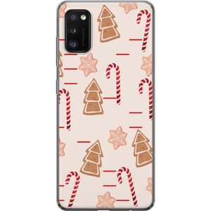 Samsung Galaxy A41 Transparent Mobilskal Julens Godisglädje