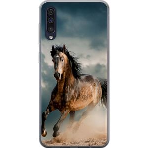 Samsung Galaxy A50 Gjennomsiktig Telefondeksel Springande Häst