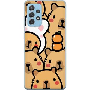 Samsung Galaxy A52 5G Transparent Mobilskal Kapivara