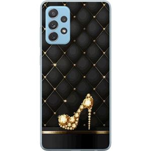 Samsung Galaxy A52 5G Transparent Mobilskal Lyxig Sko