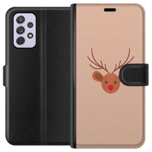 Samsung Galaxy A52s 5G Svart Plånboksfodral Ren Julkänsla