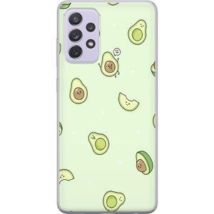 Samsung Galaxy A52s 5G Transparent Mobilskal Avokado