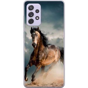 Samsung Galaxy A52s 5G Transparent Mobilskal Springande Häst