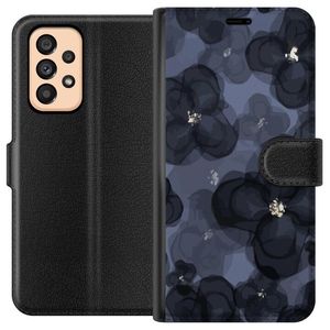 Samsung Galaxy A53 5G Svart Plånboksfodral Blomsteräng