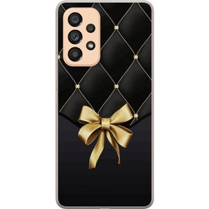 Samsung Galaxy A53 5G Transparent Mobilskal Elegant Rosett