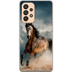 Samsung Galaxy A53 5G Transparent Mobilskal Springande Häst
