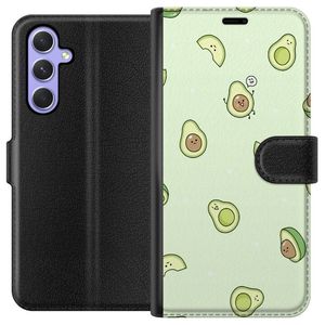 Samsung Galaxy A54 Svart Plånboksfodral Avokado