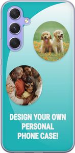 Suunnittele omat Samsung Galaxy A54 Läpinäkyvä kuori