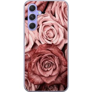 Samsung Galaxy A54 Transparent Mobilskal Rosmönster