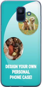 Suunnittele omat Samsung Galaxy A6 (2018) Läpinäkyvä kuori