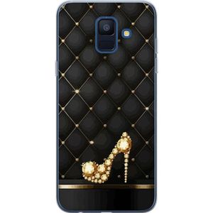 Samsung Galaxy A6 (2018) Gjennomsiktig Telefondeksel Lyxig Sko