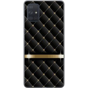 Samsung Galaxy A71 Transparent Mobilskal Lyxigt