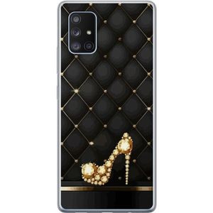 Samsung Galaxy A71 5G Transparent Mobilskal Lyxig Sko