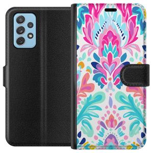 Samsung Galaxy A72 5G Sort Lommebokdeksel Design