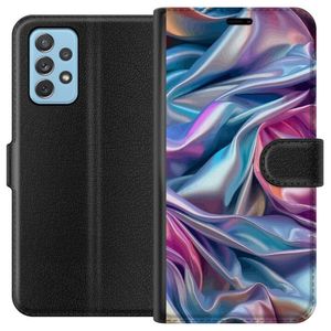 Samsung Galaxy A72 5G Svart Plånboksfodral Cellofan