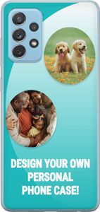 Designa ditt eget Samsung Galaxy A72 5G Genomskinligt Skal