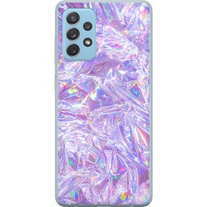 Samsung Galaxy A72 5G Transparent Mobilskal Glitter