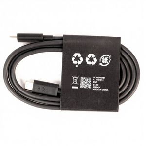 Motorola Originalt USB-C Kabel 6.5A 1m - Sort