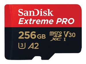 SanDisk Extreme Pro Hukommelseskort MicroSDXC 256G