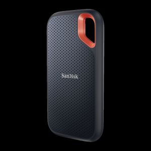 SanDisk Extreme Portable SSD external hard drive, 1TB - Black