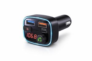 SiGN FM sändare & Billaddare 48W, 2x USB-A/1x USB-C 30W PD