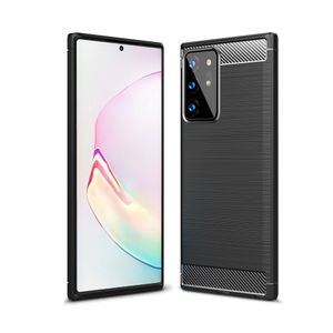 SiGN Samsung Galaxy Note 20 Ultra Carbon Fiber cover - Sort