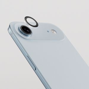 SiGN Herdet Glass Linsebeskytter for iPhone Air - Svart/Gjennomsiktig