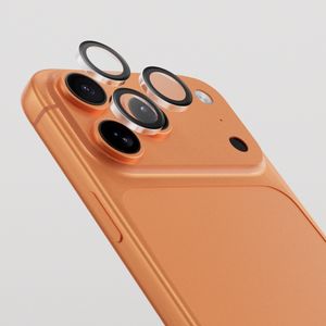 SiGN Herdet Glass Linsebeskytter til iPhone 17 Pro/17 Pro Max - Svart/Gjennomsiktig
