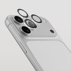 SiGN Herdet Glass Linsebeskytter til iPhone 18 Pro/18 Pro Max - Svart/Gjennomsiktig