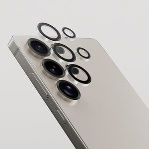 SiGN Hærdet Glas Linsebeskyttelse til Samsung Galaxy S25 Ultra - Sort/Transparent
