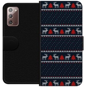 Samsung Galaxy Note20 Svart Plånboksfodral Tomtens Team