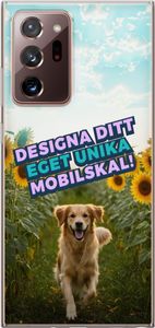 Design ditt eget Samsung Galaxy Note20 Ultra Gjennomsiktig deksel