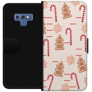 Samsung Galaxy Note9 Svart Plånboksfodral Julens Godisglädje