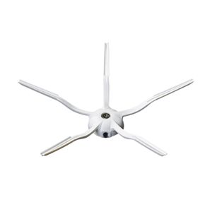 5-armet sidebørste til Roborock S5 Max/S6/E5/S5/S60/S65/S51 etc.