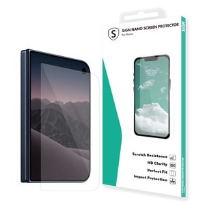 SiGN Strong Nano Skjermbeskytter till iPhone Duo ytre skjerm