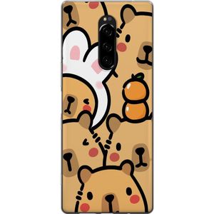 Sony Xperia 1 Läpinäkyvä Puhelinkotelo Kapivara