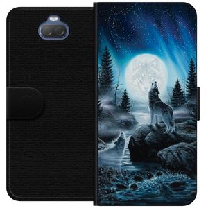 Sony Xperia 10 Sort Lommebokdeksel Varjar på natten