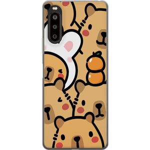 Sony Xperia 10 II Transparent Mobilskal Kapivara