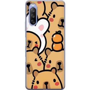 Sony Xperia 10 III Gjennomsiktig Telefondeksel Kapivara