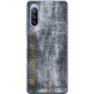 Sony Xperia 10 III Transparent Mobilskal Metall