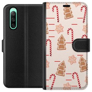 Sony Xperia 10 IV Svart Plånboksfodral Julens Godisglädje