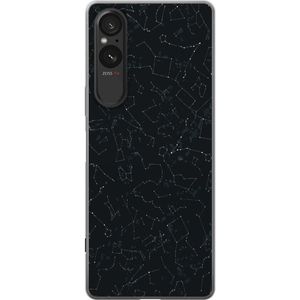 Sony Xperia 10 VI Transparent Mobilskal Himlakroppar