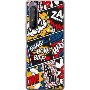 Sony Xperia 1 II Gjennomsiktig Telefondeksel Tecknat Boom!