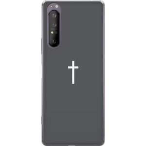Sony Xperia 1 II Gjennomsiktig Telefondeksel Kors