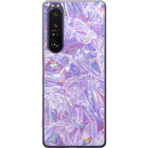 Sony Xperia 1 III Läpinäkyvä Puhelinkotelo Glitter